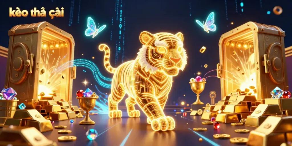 Bet big with kèo nhà cái at a vibrant digital casino filled with treasure and excitement.