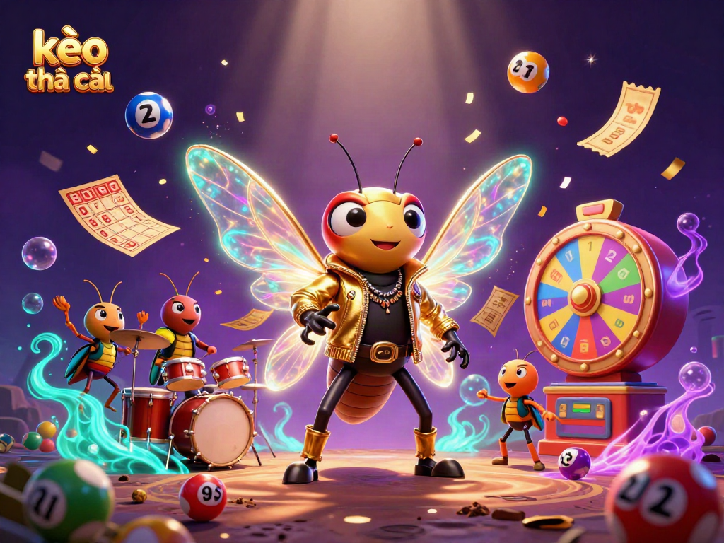 Experience kèo nhà cái with vibrant lottery elements and a dynamic rock star scene.