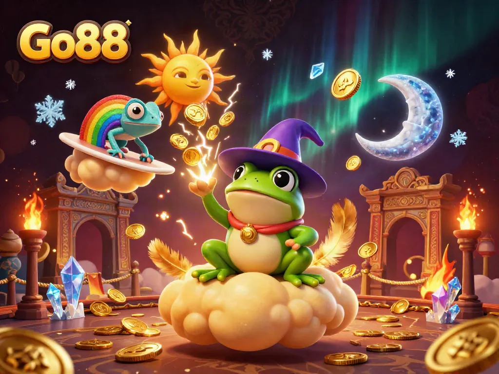 Win big with Go88's enchanting gaming world and golden coin storm!