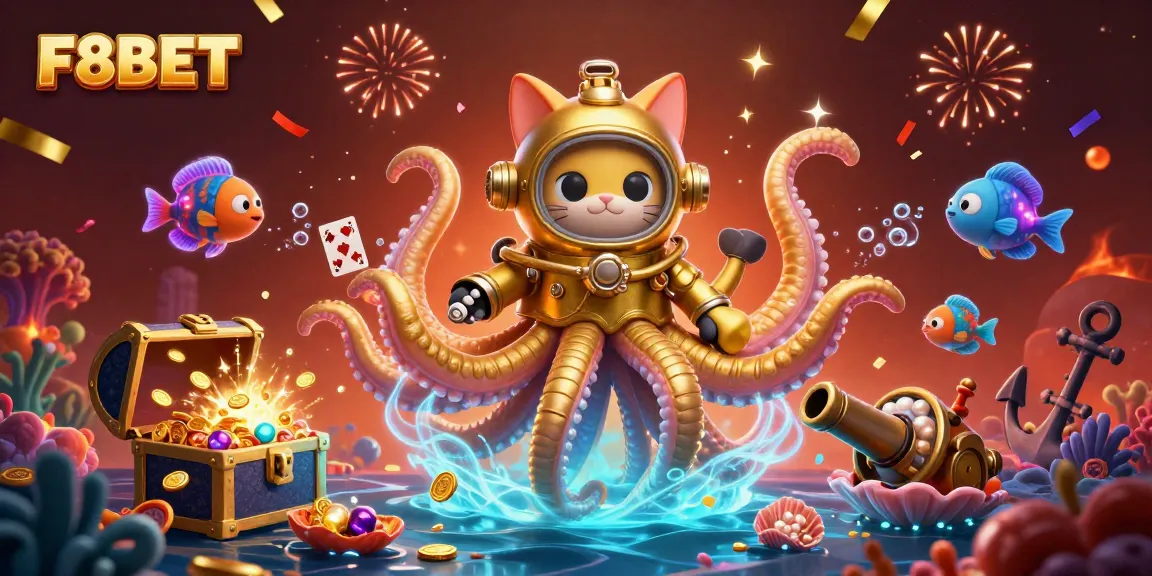 Engage with F8BET's thrilling gaming world filled with energy, surprises, and treasures.