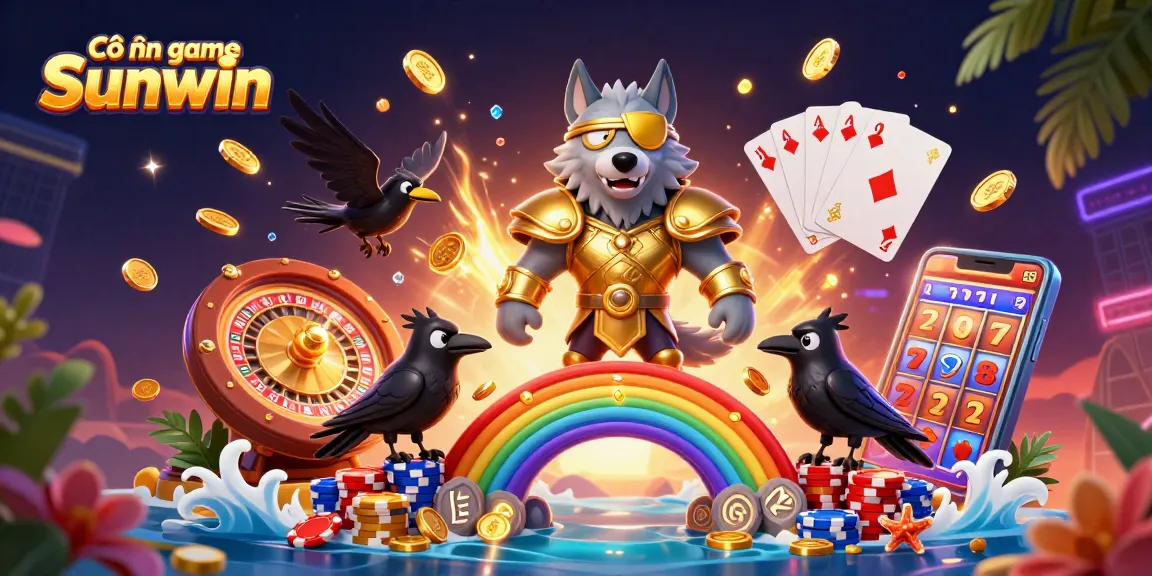 Cổng game Sunwin showcases thrilling casino experiences with vivid characters and dynamic game elements.