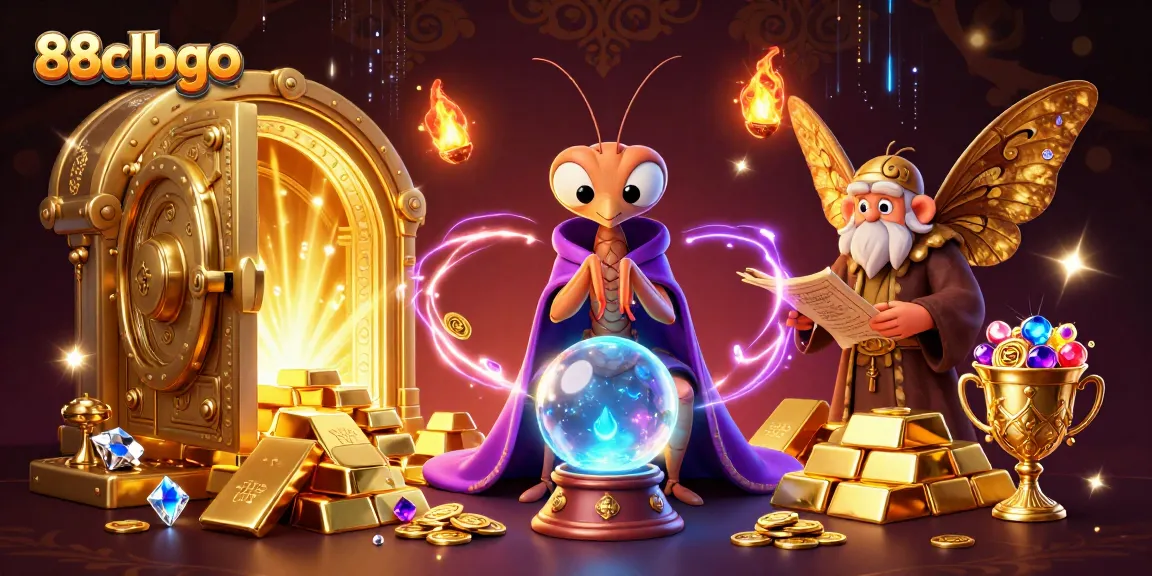 88clbgo captures thrilling moments in an ultra-detailed casino scene filled with treasures and mystical elements.
