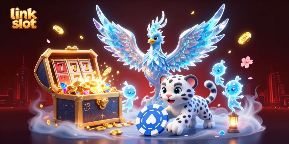 Engage in winning strategies with link slot showcasing dynamic 3D casino elements and enchanting characters.