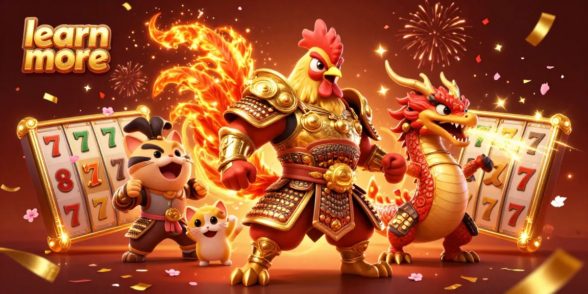 Learn more about exciting gaming and casino action with vibrant characters and dynamic elements.