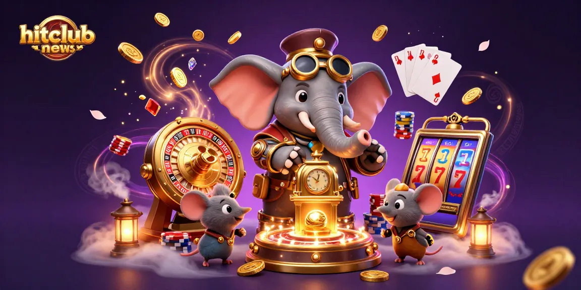 Experience thrilling wins with hitclubnews in this vibrant casino scene filled with dynamic gaming elements.