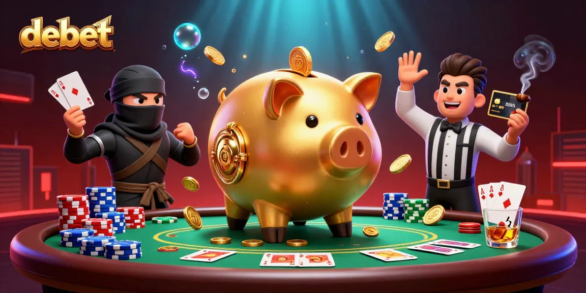 Experience thrilling poker action with debet’s lively 3D characters and vibrant casino elements.