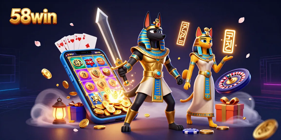Spin exciting games at 58win with immersive experiences and vibrant visuals.