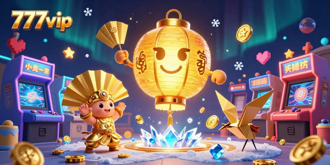 Engage in thrilling gameplay at 777vip with vibrant 3D casino elements and lucky symbols.
